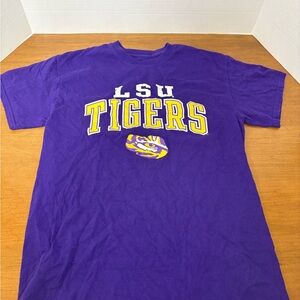 LSU tigers Ncaa Fanatics sports short sleeve tshirt used pre owned